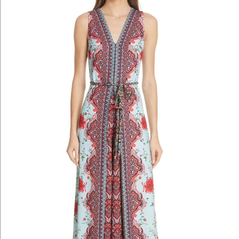 Alice + Olivia Pleat Jumpsuit